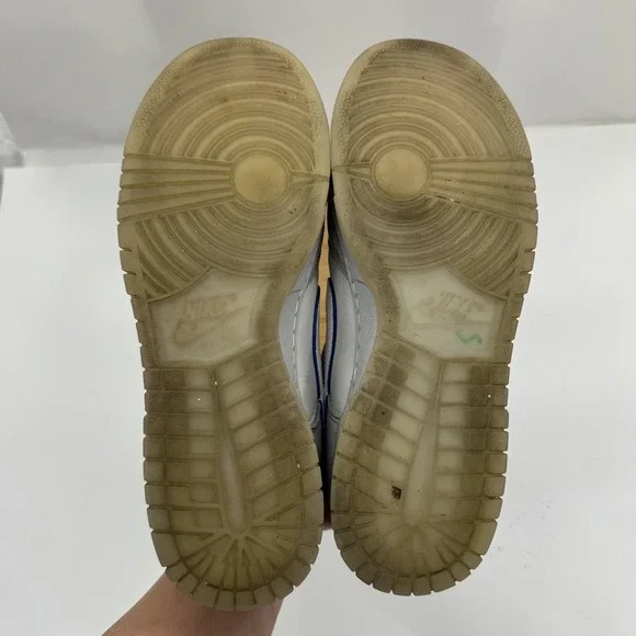 Nike Dunk Low Shoes Mens Size 11 Gray Leather Low Top Sneakers DX3722-001 - Picture 10 of 10